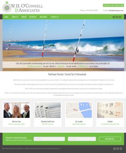 avid design group, w. h. o'connell & associates, affordable website design, graphic design st. augustine, webiste design st. augustine, st. augustine website design, web designers, responsive design
